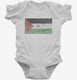 Retro Vintage Western Sahara Flag  Infant Bodysuit