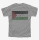 Retro Vintage Western Sahara Flag grey Youth Tee