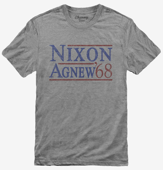 Richard Nixon Agnew 1968 Campaign T-Shirt