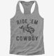 Ride Em Cowboy  Womens Racerback Tank