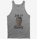 Ronald Reagan Zip It Hippie  Tank