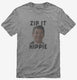 Ronald Reagan Zip It Hippie  Mens