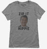Ronald Reagan Zip It Hippie Womens
