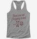 Roses Are Red I'm Going To Bed  Womens Racerback Tank