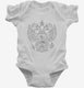 Russian Coat Of Arms Russian Federation white Infant Bodysuit