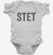 STET Funny Proofreader Editor white Infant Bodysuit