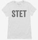 STET Funny Proofreader Editor white Womens