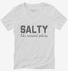 Salty Like Normal Saline Nursing Student Nurse Womens Vneck Shirt 666x695.jpg?v=1700391969