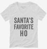 Santas Favorite Ho Womens Vneck Shirt 666x695.jpg?v=1700401461