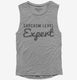 Sarcasm Level Expert  Womens Muscle Tank