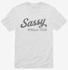 Sassy Since 1924 Shirt 666x695.jpg?v=1707290659