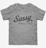 Sassy Since 1925 Toddler