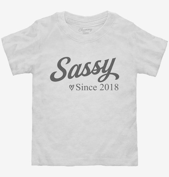 Sassy Since 2018 T-Shirt
