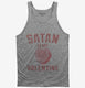 Satan Is My Valentine grey Tank