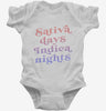 Sativa Days Indica Nights Cannabis Stoner Infant Bodysuit 666x695.jpg?v=1700391926