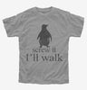 Screw It Ill Walk Funny Penguin Kids