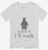 Screw It Ill Walk Funny Penguin Womens Vneck Shirt 666x695.jpg?v=1700374004