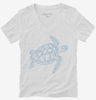 Sea Turtle Womens Vneck Shirt 666x695.jpg?v=1700374093