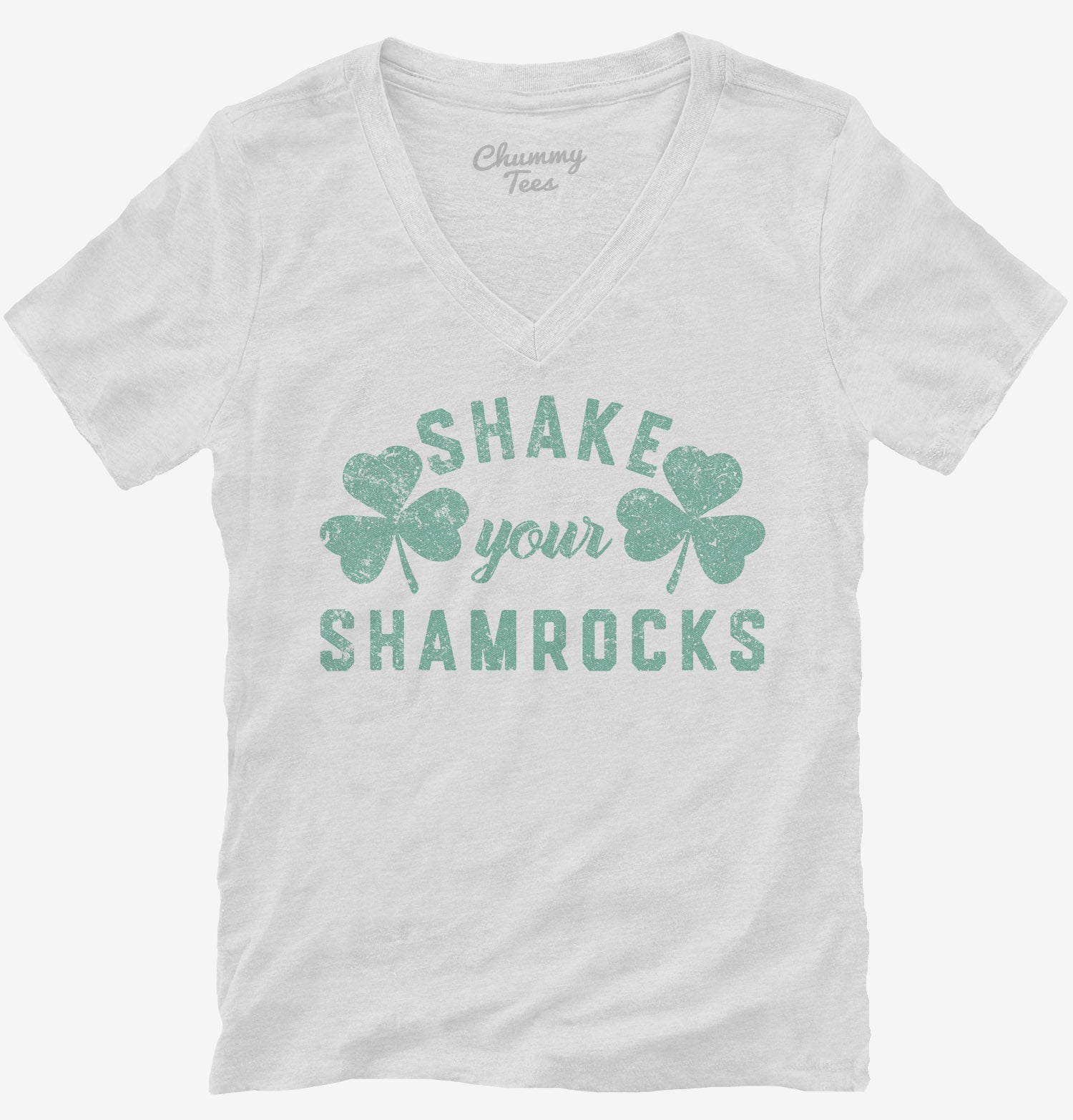 Shake Your Shamrocks St. Patrick's Day Boobs Shirt & Tank Top 