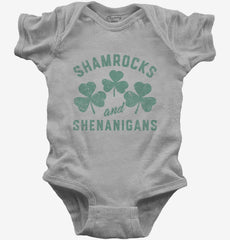 Shamrocks And Shenanigans Baby Bodysuit