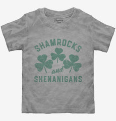 Shamrocks And Shenanigans Toddler Shirt