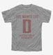 She Wants The D Destruction Of Patriarchy grey Youth Tee