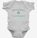 Shenanigans Coordinator white Infant Bodysuit