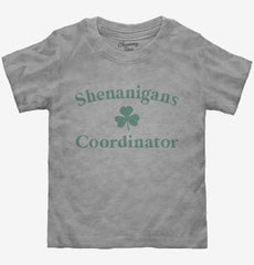 Shenanigans Coordinator Toddler Shirt