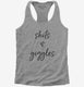 Shits And Giggles  Womens Racerback Tank