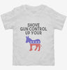 Shove Gun Control Up Your Donkey Ass 2nd Amendmdent Firearm Toddler Shirt 666x695.jpg?v=1700438036