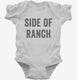 Side Of Ranch white Infant Bodysuit