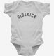 Sidekick white Infant Bodysuit