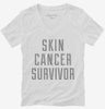 Skin Cancer Survivor Womens Vneck Shirt 666x695.jpg?v=1700508713