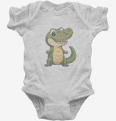 Smiling Crocodile Baby Bodysuit