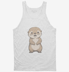 Smiling Otter Tank Top