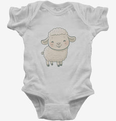 Smiling Sheep Baby Bodysuit