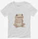 Smiling Toad  Womens V-Neck Tee