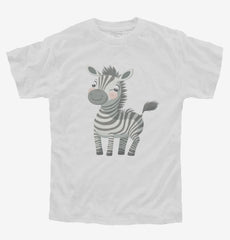 Smiling Zebra Youth Shirt