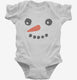 Snowman Face  Infant Bodysuit