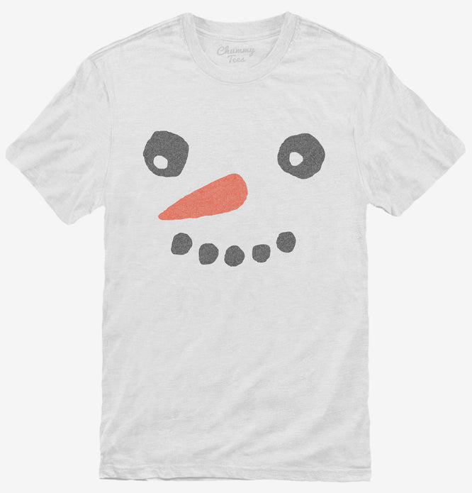 Snowman Face T-Shirt