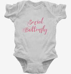 Social Butterfly Baby Bodysuit