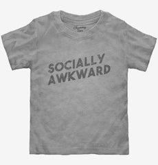 Socially Awkward Toddler Shirt