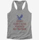 Sorry I Can't Hear You Over My Freedom  Womens Racerback Tank