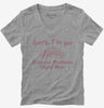 Sorry Ive Got Princess Problems Right Now Womens Vneck