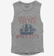 Spilling the Tea Since 1773 Funny Fourth Of July  Womens Muscle Tank