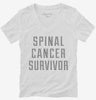 Spinal Cancer Survivor Womens Vneck Shirt 666x695.jpg?v=1700470349