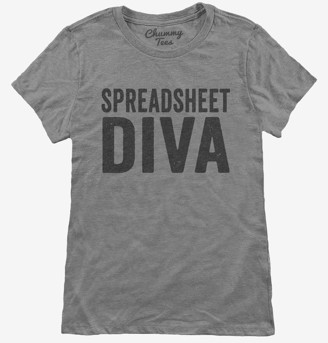 Spreadsheet Diva T-Shirt