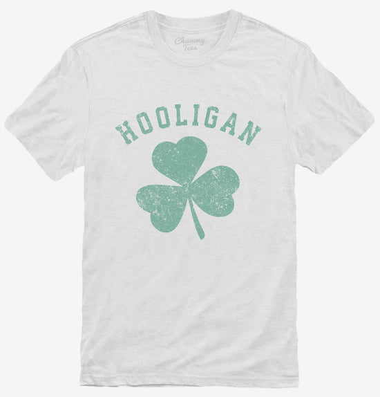 St Patrick's Day Hooligan Shamrock T-Shirt