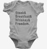 Steak Breakfast Whiskey Freedom Baby Bodysuit 666x695.jpg?v=1700492385