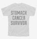 Stomach Cancer Survivor white Youth Tee